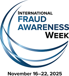 FraudWeek_Logo_2025-fullcolor-231×254 Fraud Awareness Week logo.